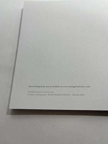 Omega Speedmaster Seamaster De Ville catalogo watch catalogue 2020 inglese