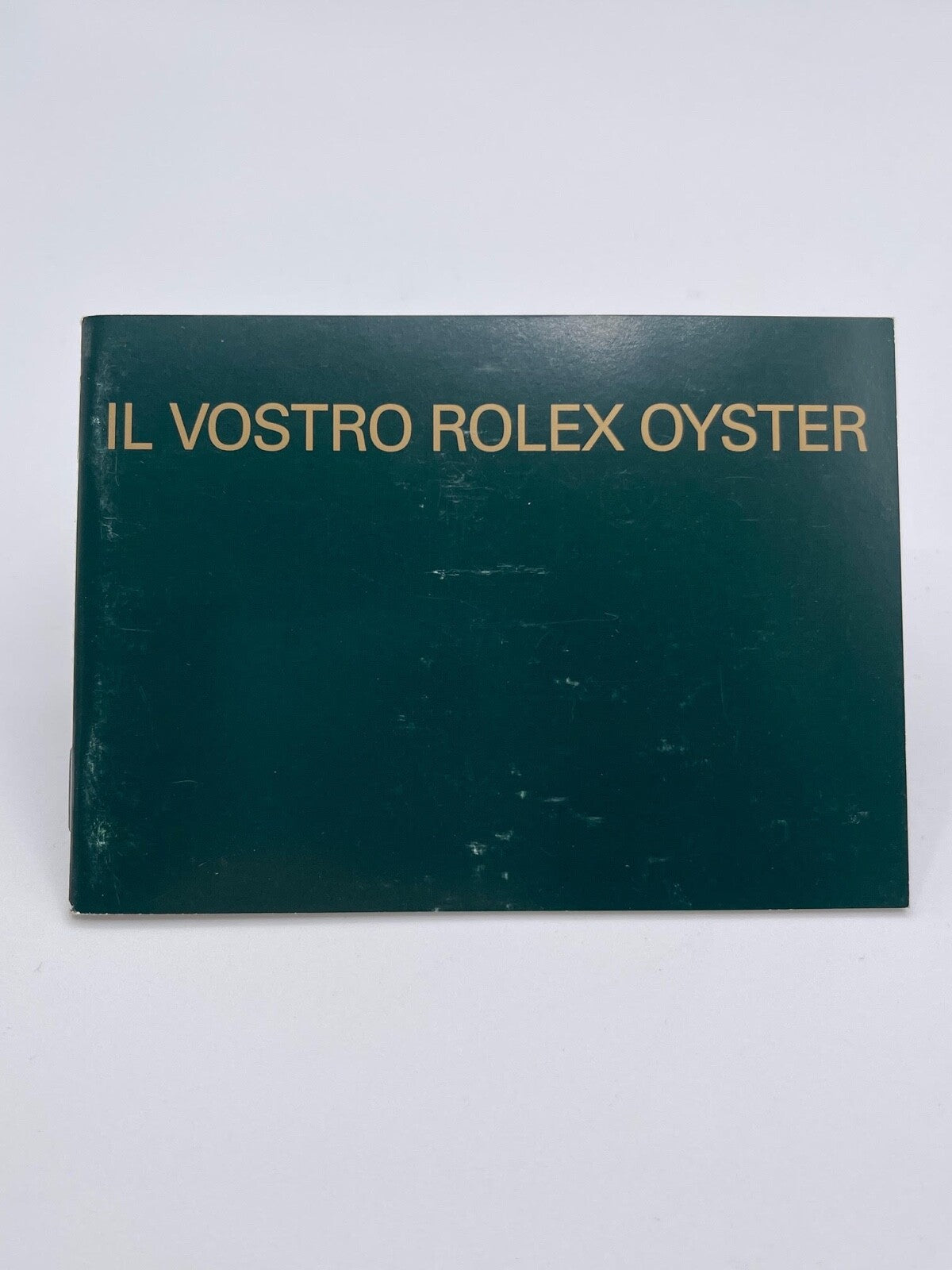 Rolex libretto corredo orologio "il vostro Rolex Oyster" italiano 1980 - 2008