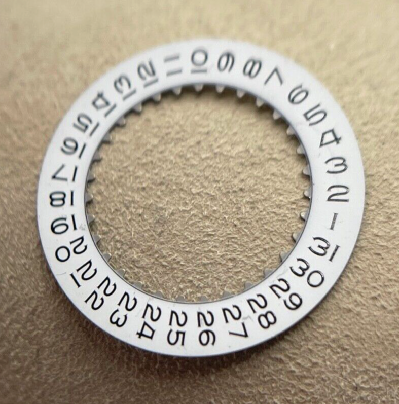 Rolex Submariner disco data bianco white date disc cal. 3135-16200-K1