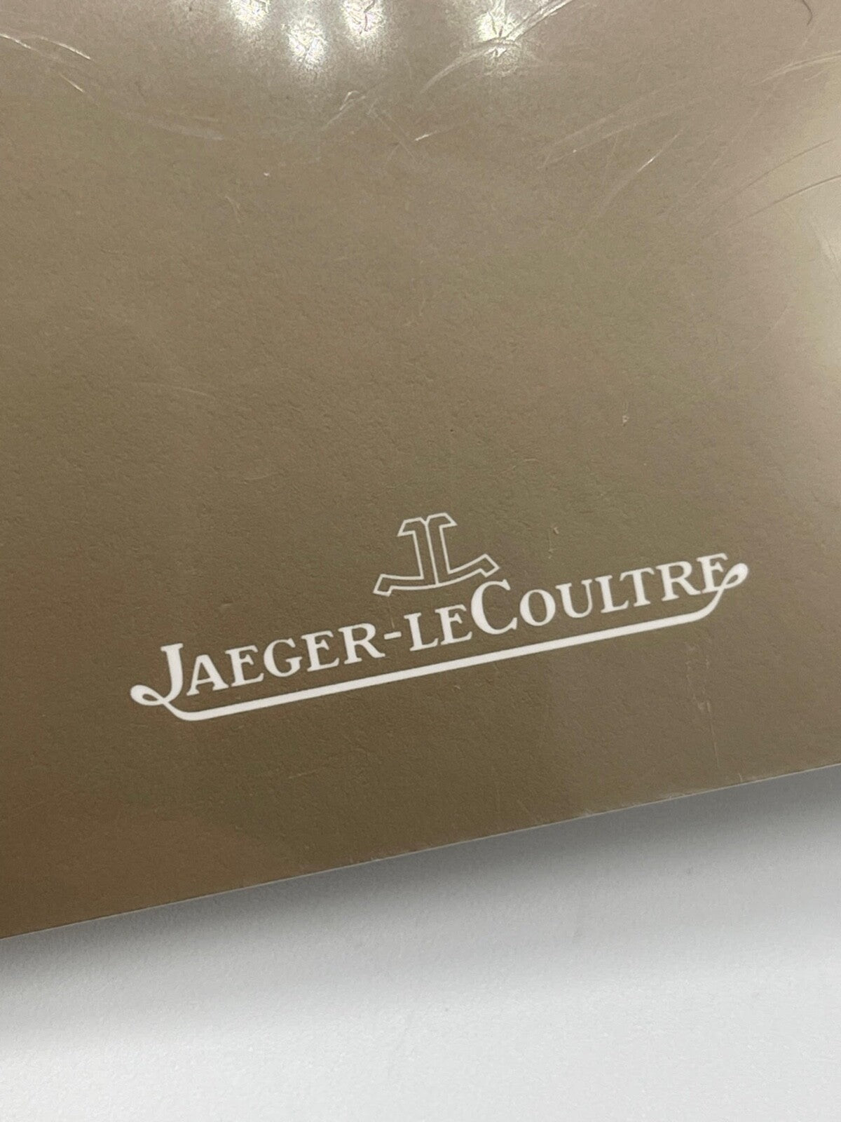 Jaeger LeCoultre Reverso libretto istruzioni instructions booklet 2017