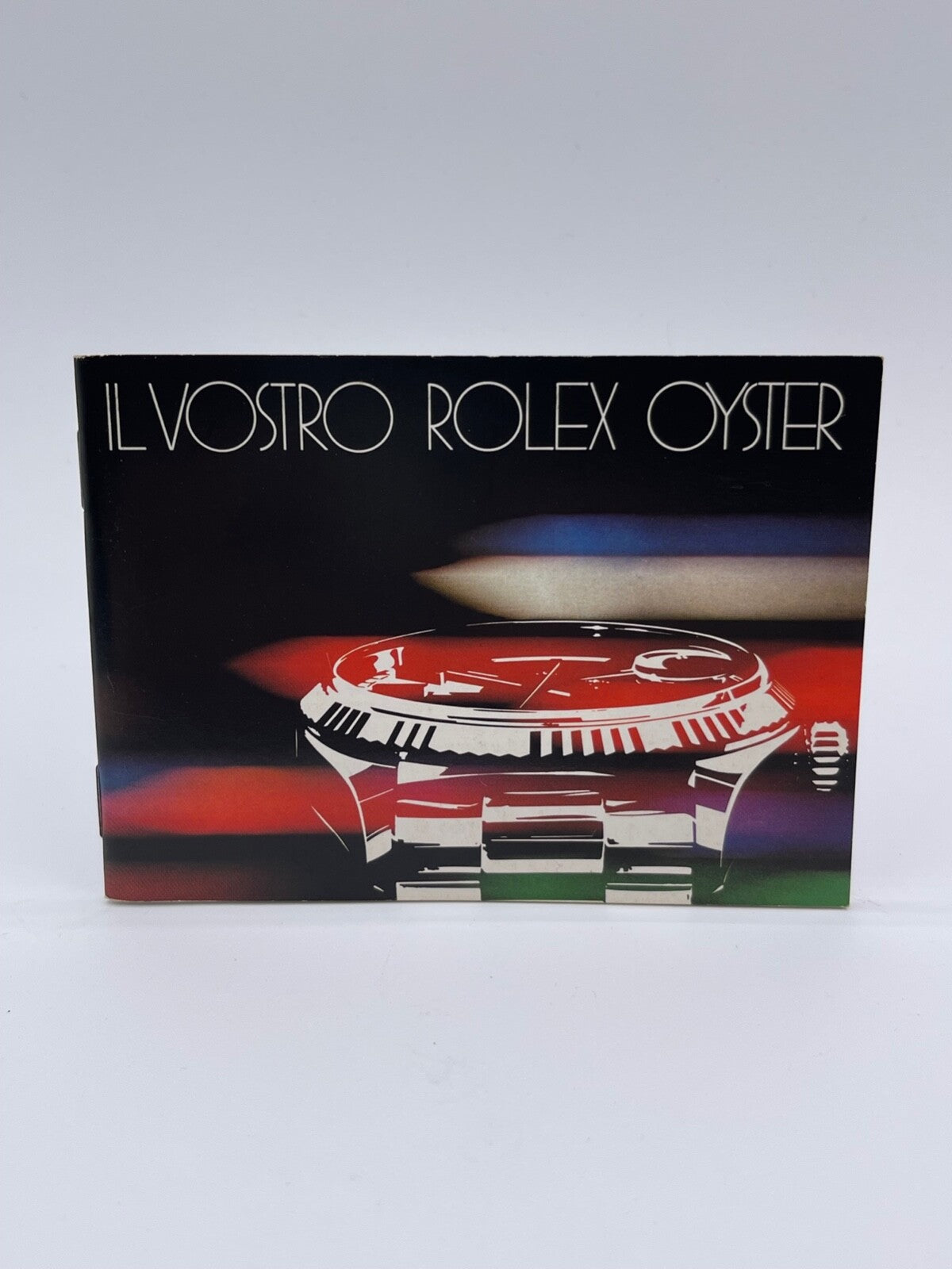 Rolex libretto corredo orologio "il vostro Rolex Oyster" italiano 1980 - 2008