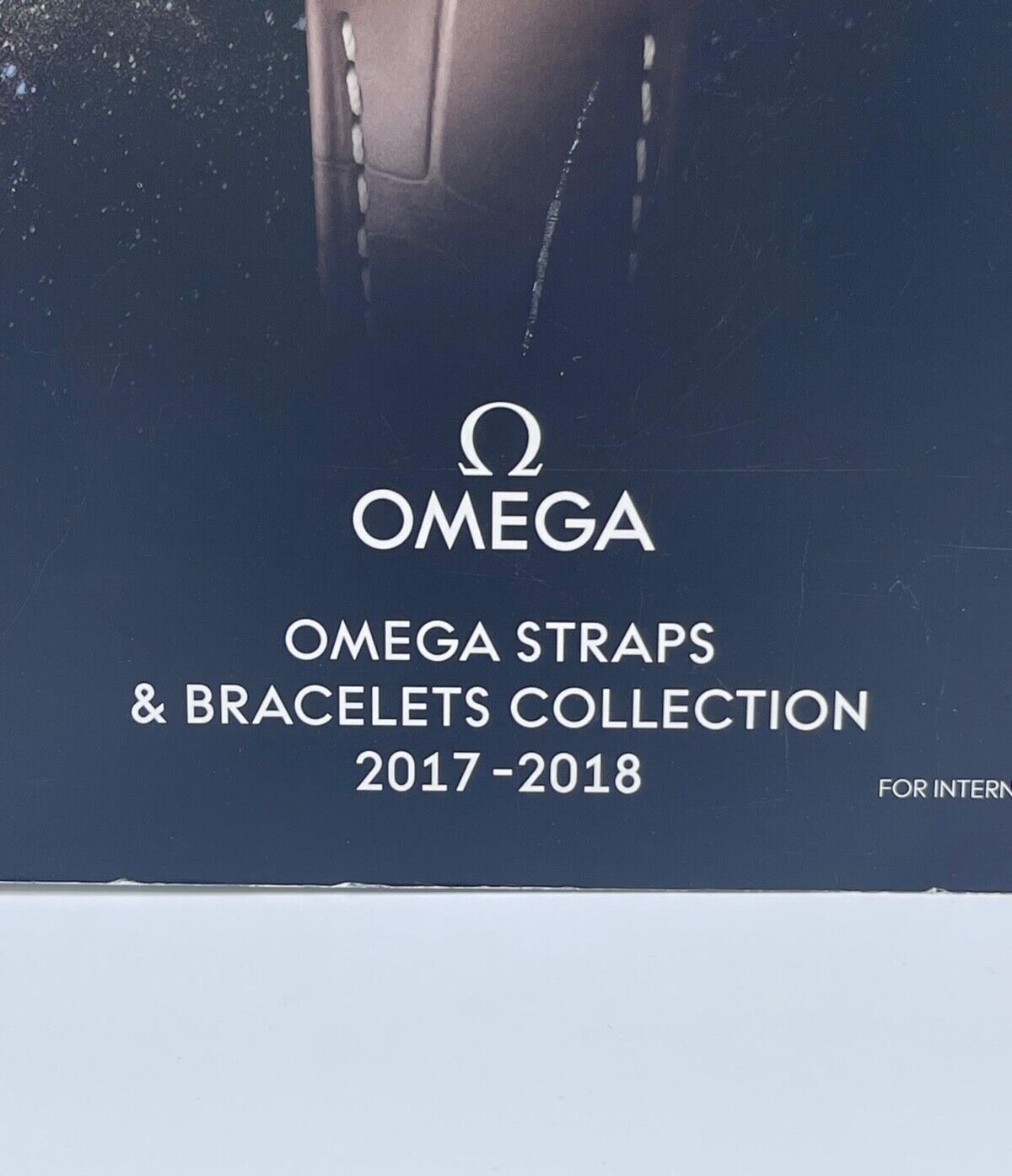 Omega catalogo rivenditori bracciali e cinturini dealer strap catalogue 2017/18