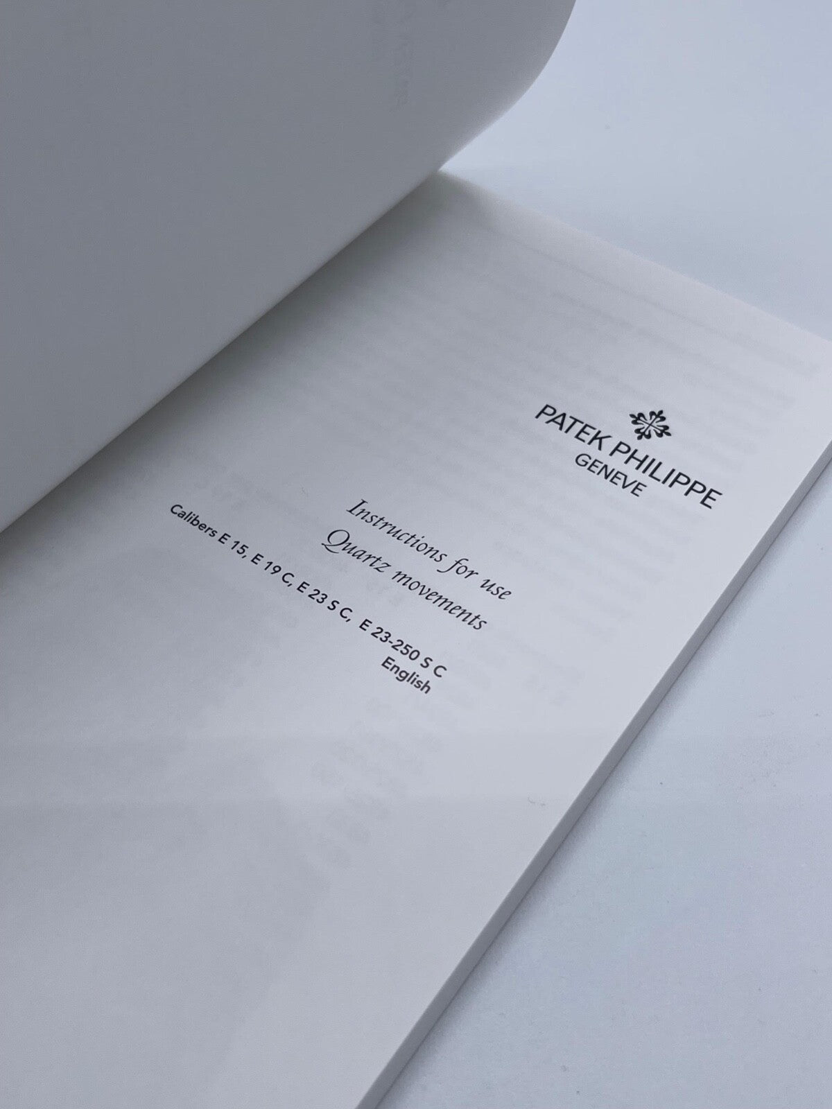 Patek Philippe Nautilus Aquanaut Ellipse Gondolo libretto quarzo booklet 2010