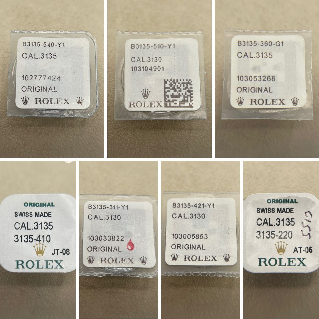 Rolex Submariner Datejust 3130 3135 ricambi orologio watch parts blister