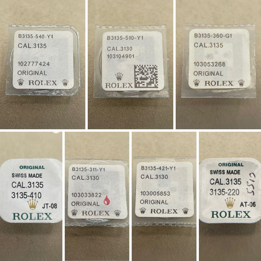 Rolex Submariner Datejust 3130 3135 ricambi orologio watch parts blister