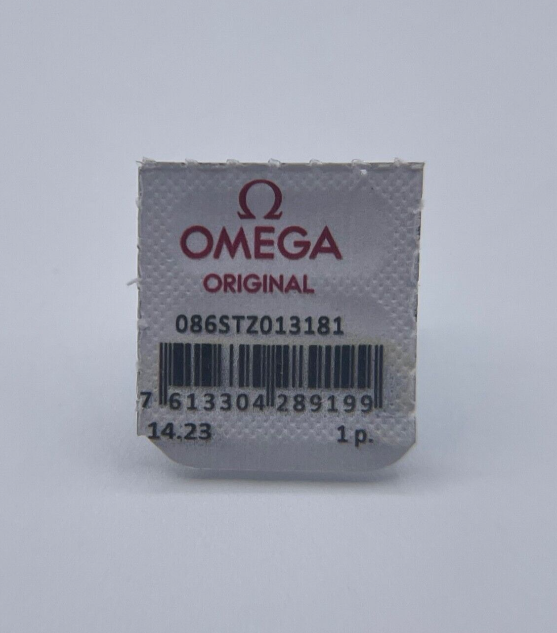 Omega Speedmaster pulsante new sealed acciaio 086STZ013181 pusher steel 14.23