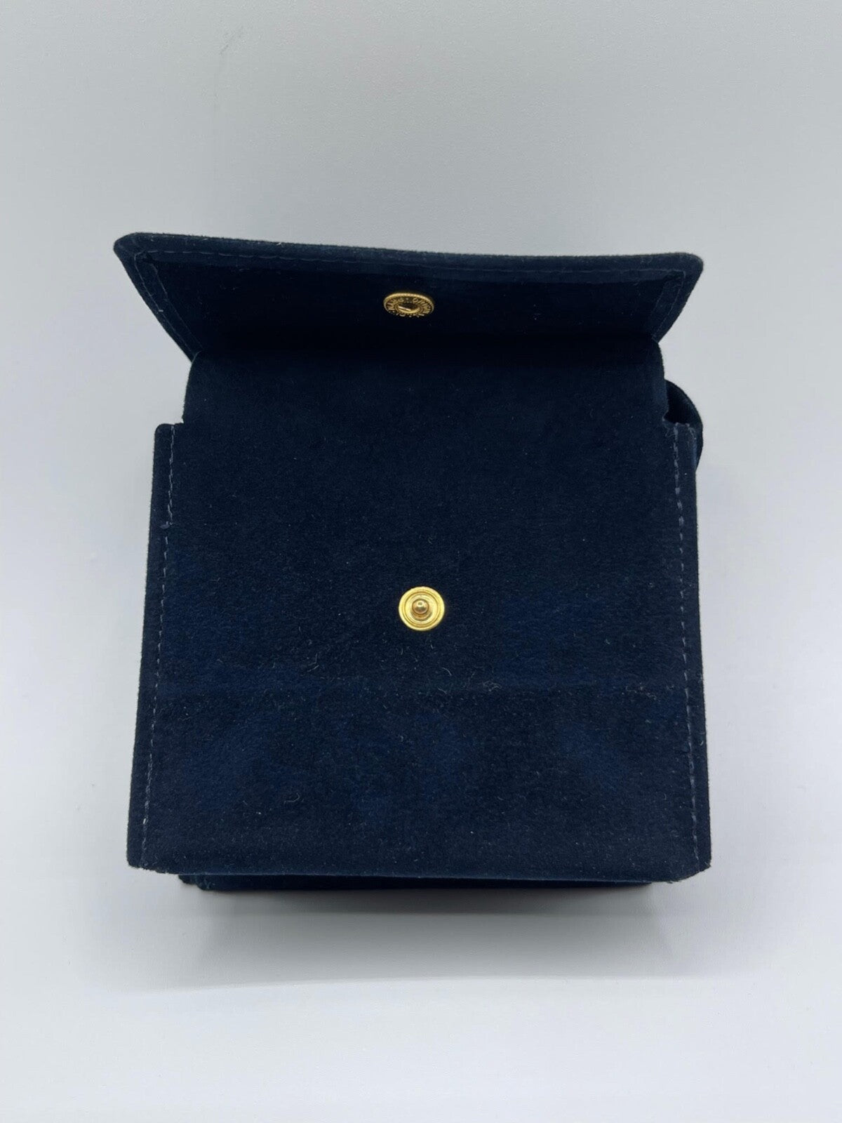 Chopard pochette scatola viaggio travel box orologio blu velluto originale