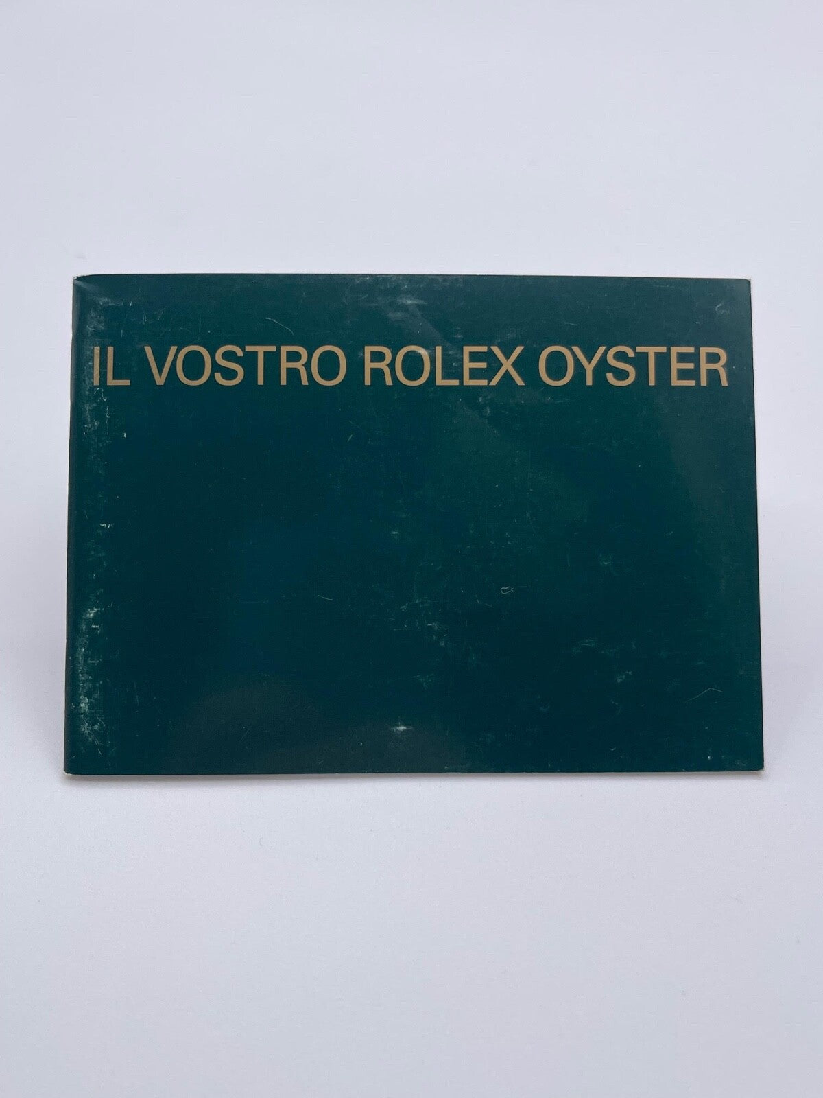 Rolex libretto corredo orologio "il vostro Rolex Oyster" italiano 1980 - 2008
