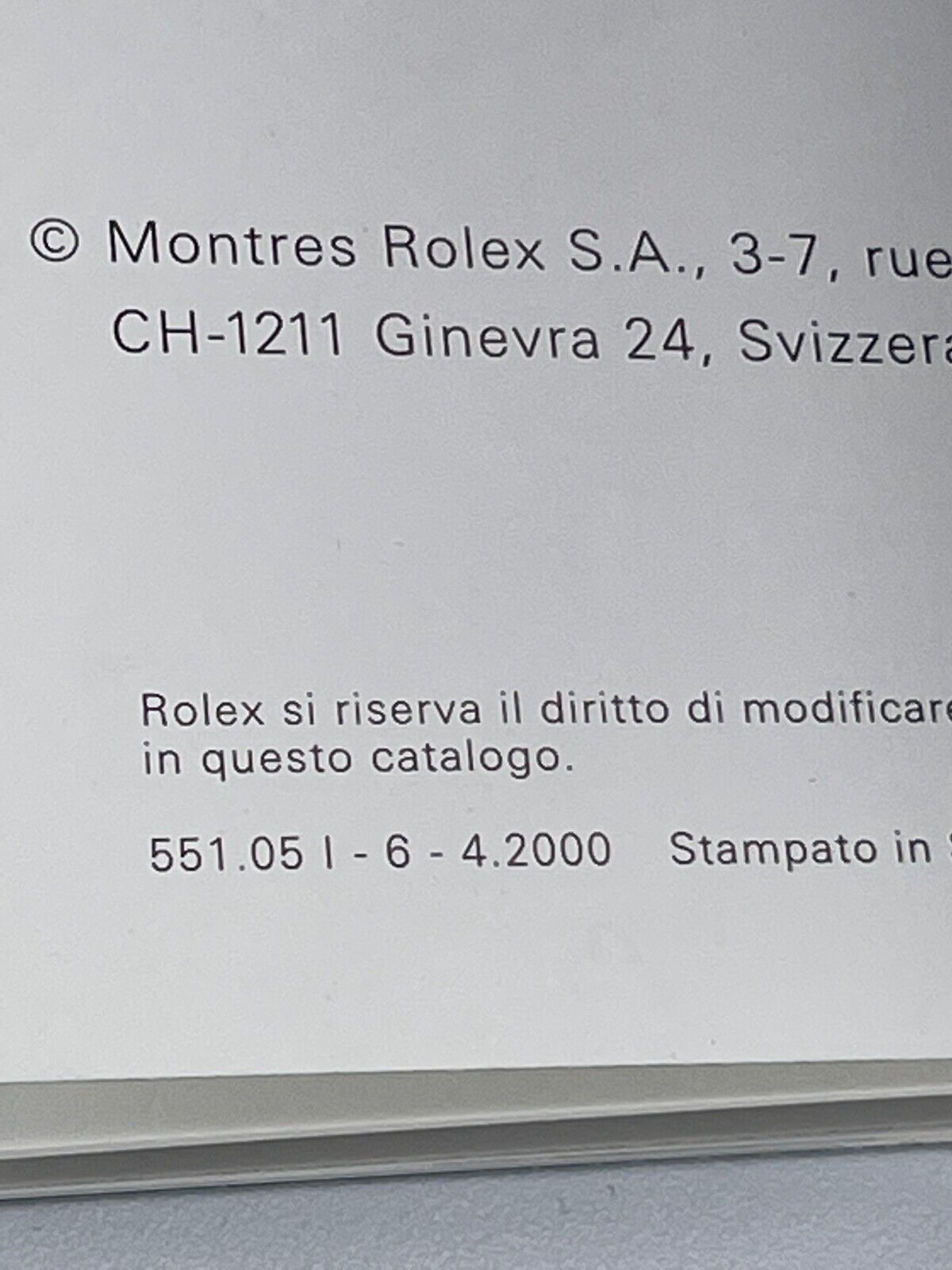 Rolex Day-Date D-D II 2 libretto corredo orologio italiano originale 1980 - 2012