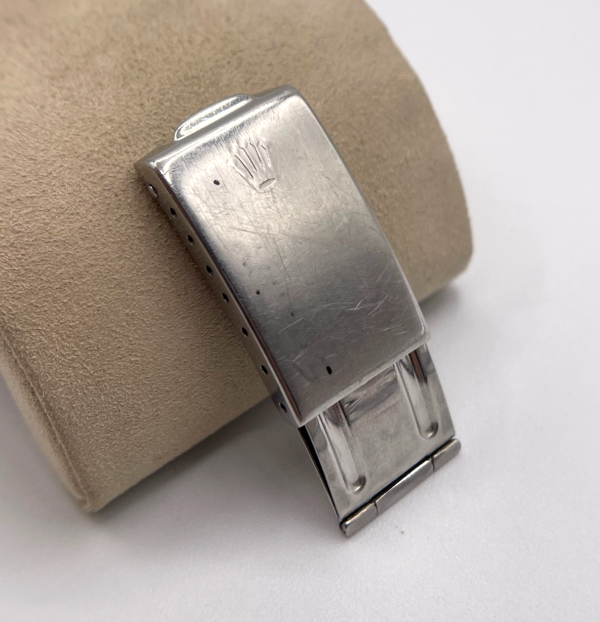 Rolex chiusura acciaio 14 - 4 71 steel clasp 15.9mm