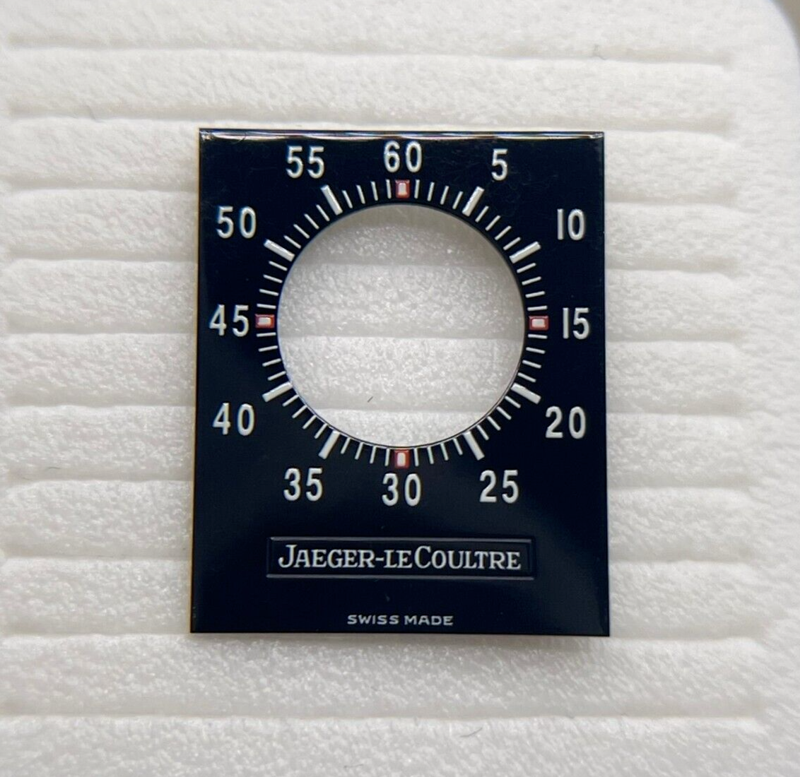 Jaeger LeCoultre Reverso memory 255.1.82 quadrante dial nero black