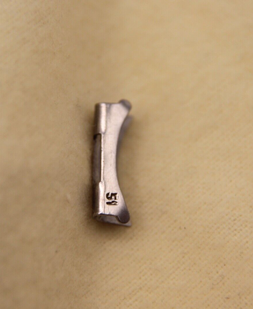 Rolex finale end link 51 acciaio steel 17 mm