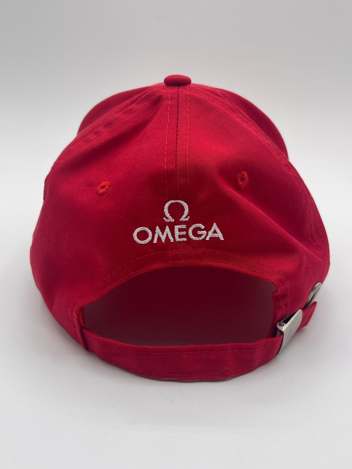 Omega cappello rosso red hat taglia unica one size