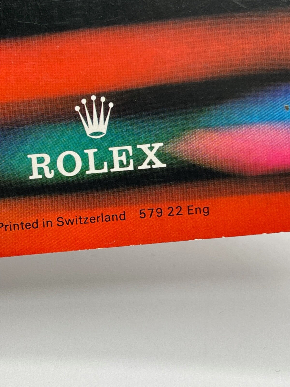 Rolex your Oyster libretto orologio watch booklet anno 1979 inglese english