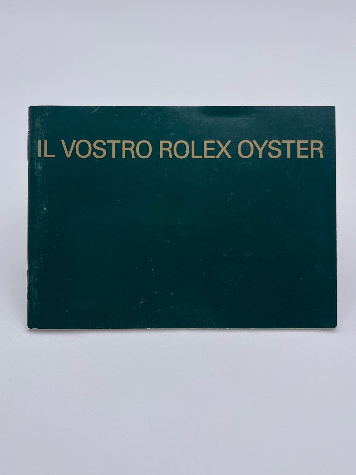 Rolex libretto corredo orologio "il vostro Rolex Oyster" italiano 1980 - 2008