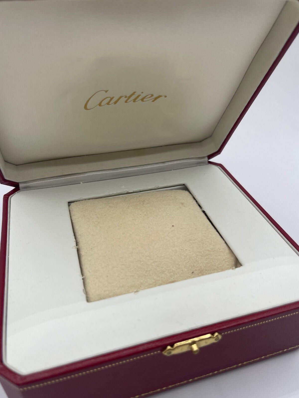 Cartier scatola watch box COWA 0043 + libretto istruzioni instructions booklet