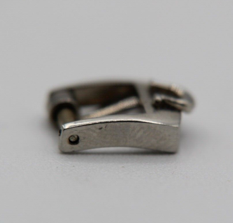 Omega fibbia buckle acciaio 5.87mm vintage