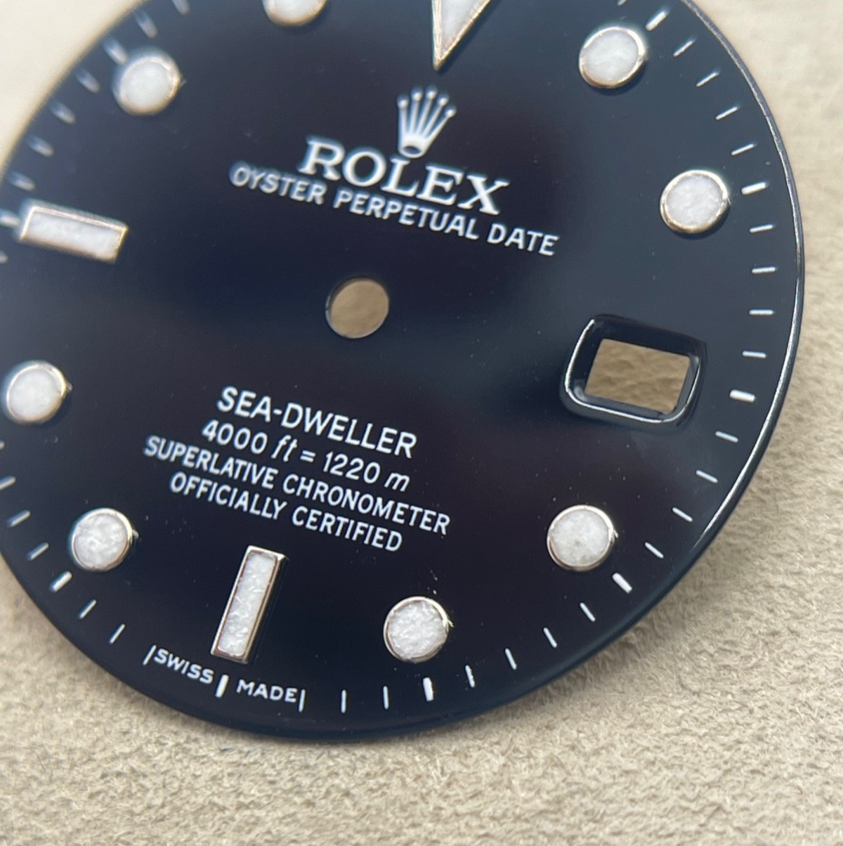 Rolex Sea-Dweller 16600 16660 quadrante nero black dial