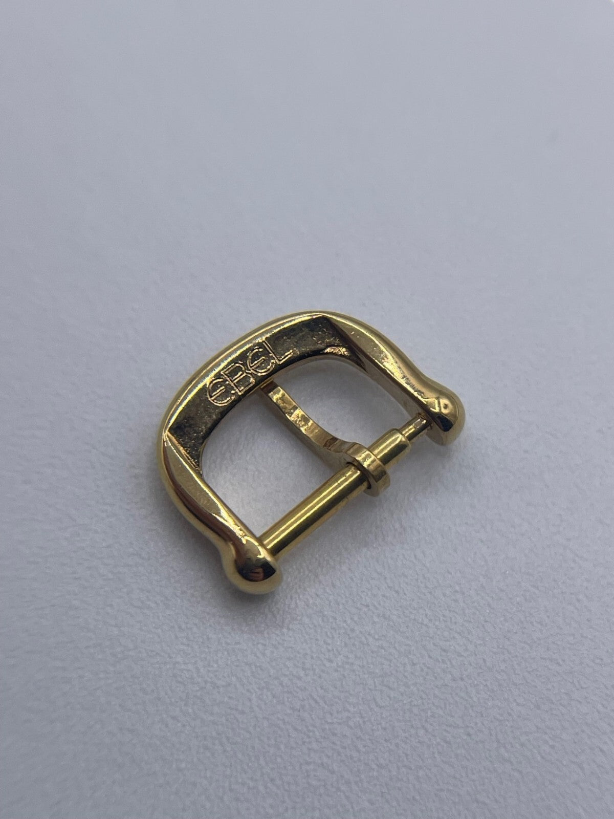 Ebel fibbia buckle ardiglione placcata oro gold plated 12 mm