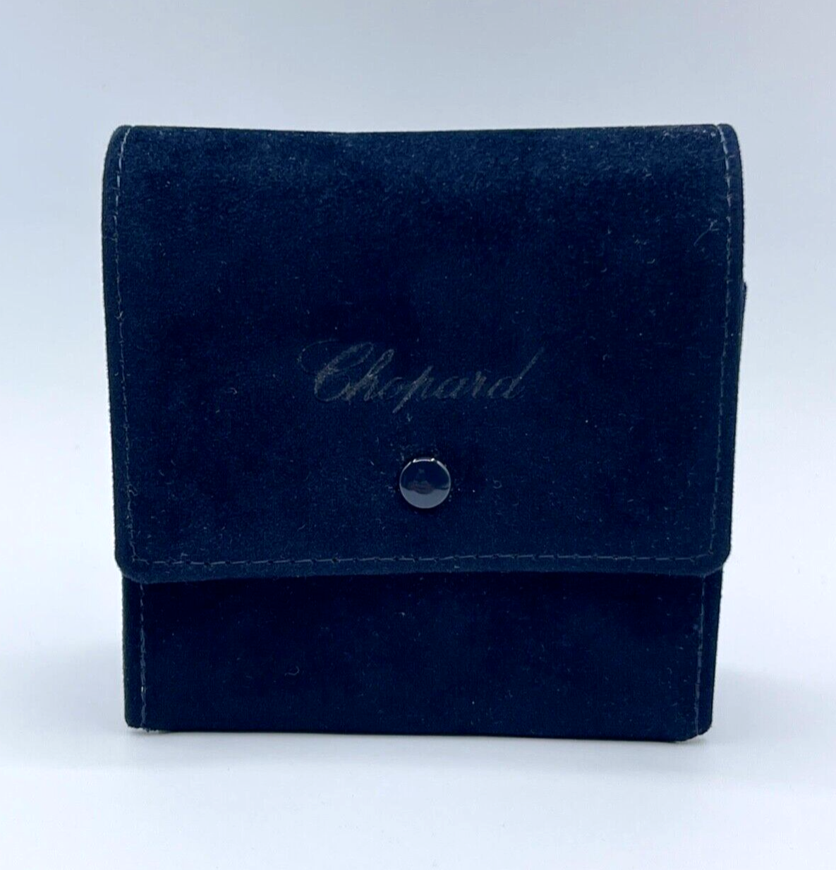 Chopard pochette scatola viaggio travel box orologio blu velluto originale