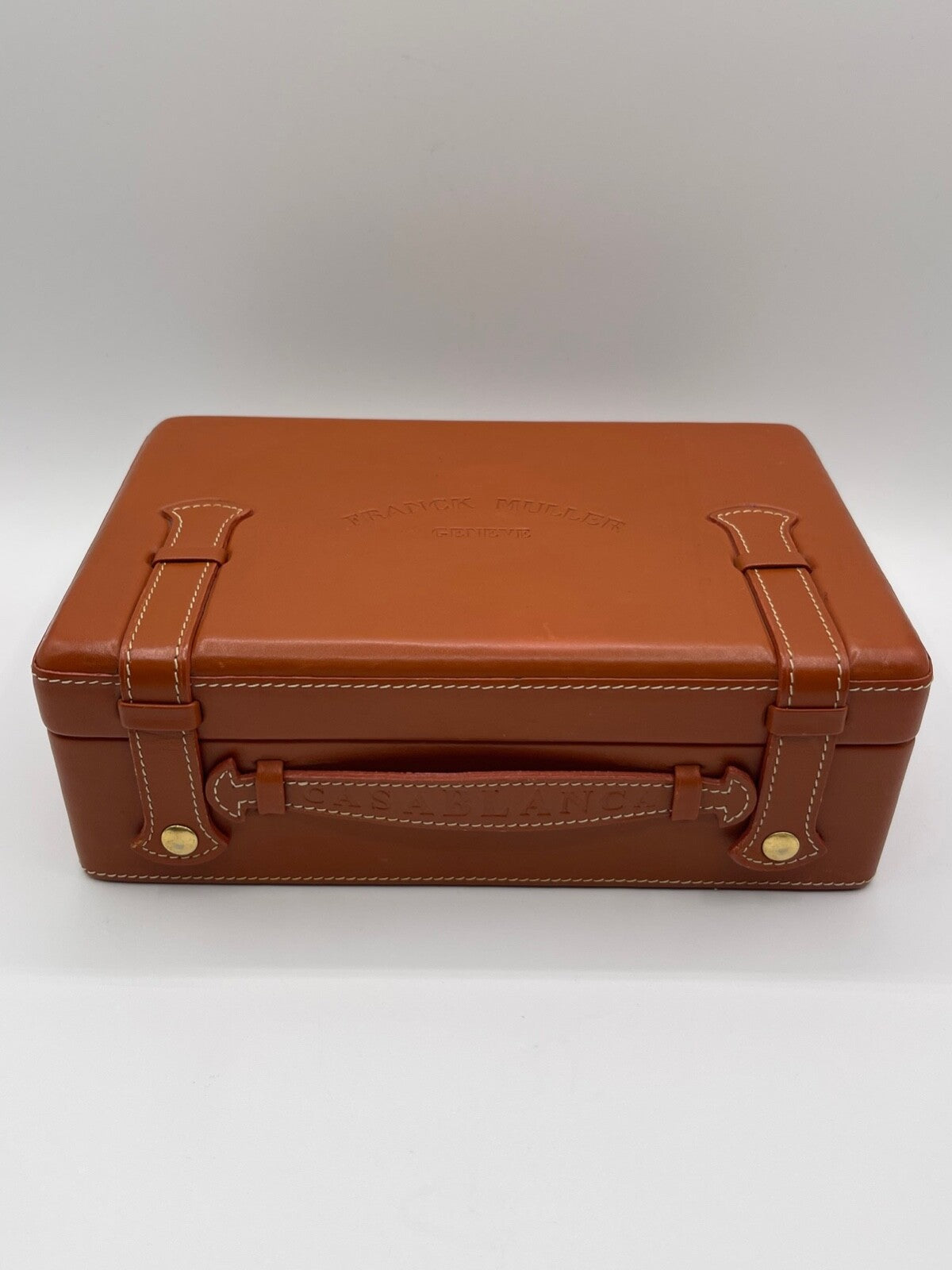 Franck Muller Casablanca scatola orologio marrone watch box
