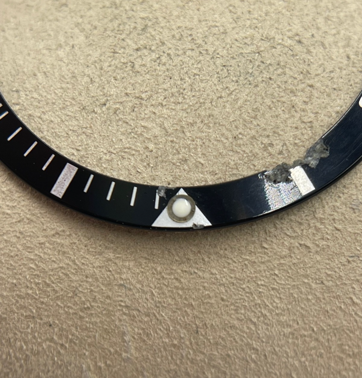 Rolex Submariner 1680 5512 5513 Sea-Dweller 1665 inserto nero black insert