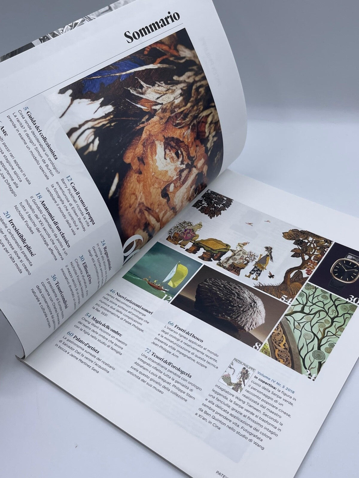 Patek Philippe rivista volume IV numero 5 magazine anno 2018