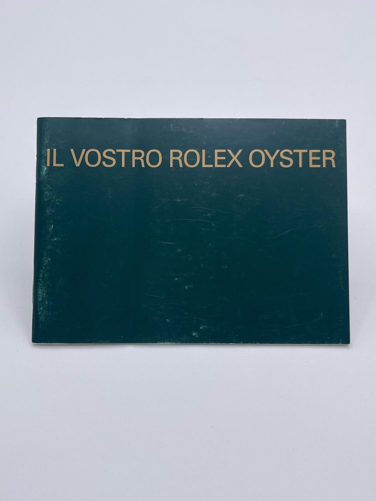 Rolex libretto corredo orologio "il vostro Rolex Oyster" italiano 1980 - 2008