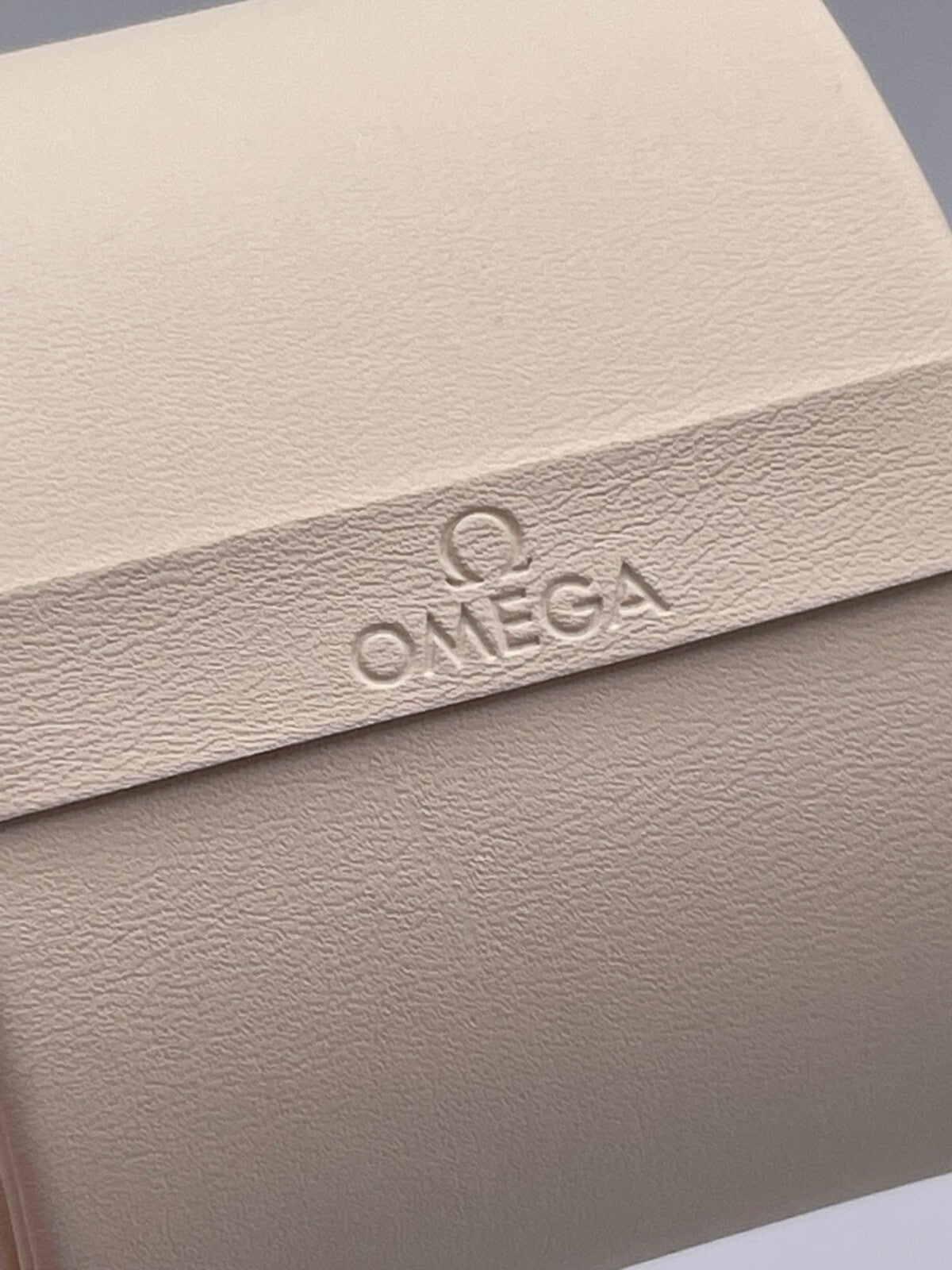 Omega cuscino interno scatola orologio beige inner cushion watch box leather