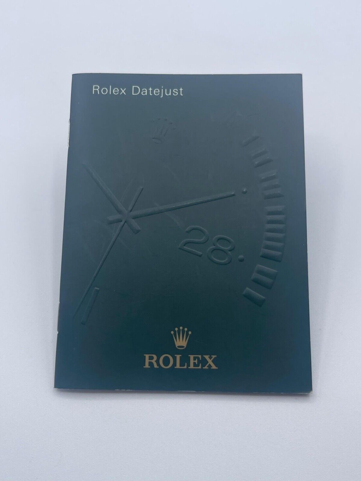 Rolex Datejust libretto corredo orologio watch booklet inglese ( 2001 - 2011 )