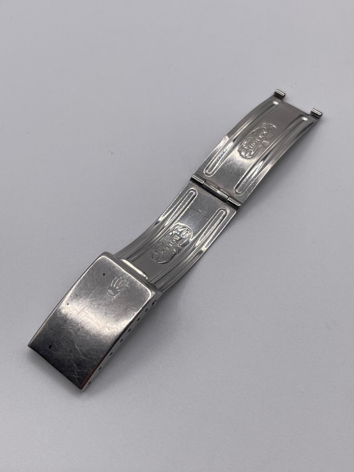 Rolex chiusura acciaio 14 - 4 71 steel clasp 15.9mm