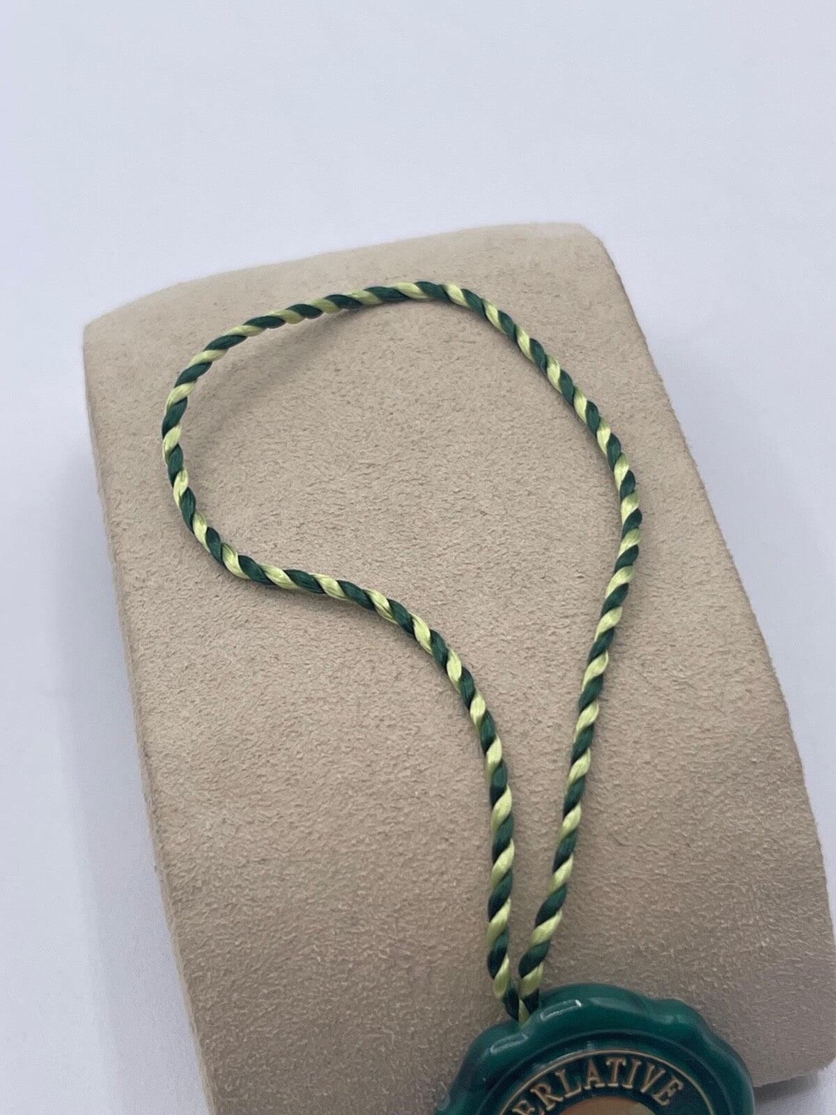 Rolex tag sigillo seal ceralacca verde green " Superlative Certified " originale