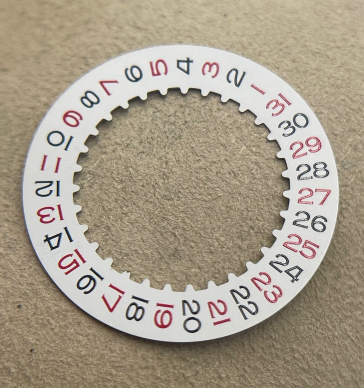 Rolex disco data roulette date disc cal. 3135-16206-K1 cal 3135