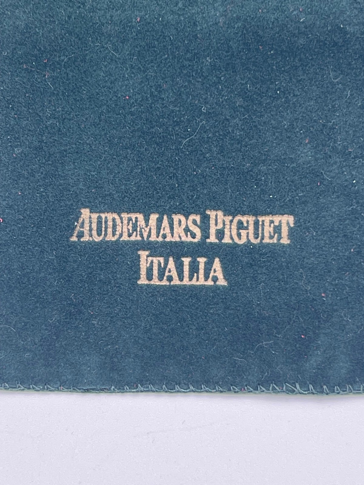 Audemars Piguet pochette porta orologio Italia watch travel box verde vintage