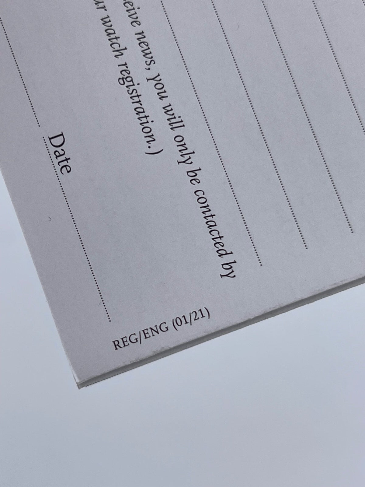 The Patek Philippe register owners archive watch kit
