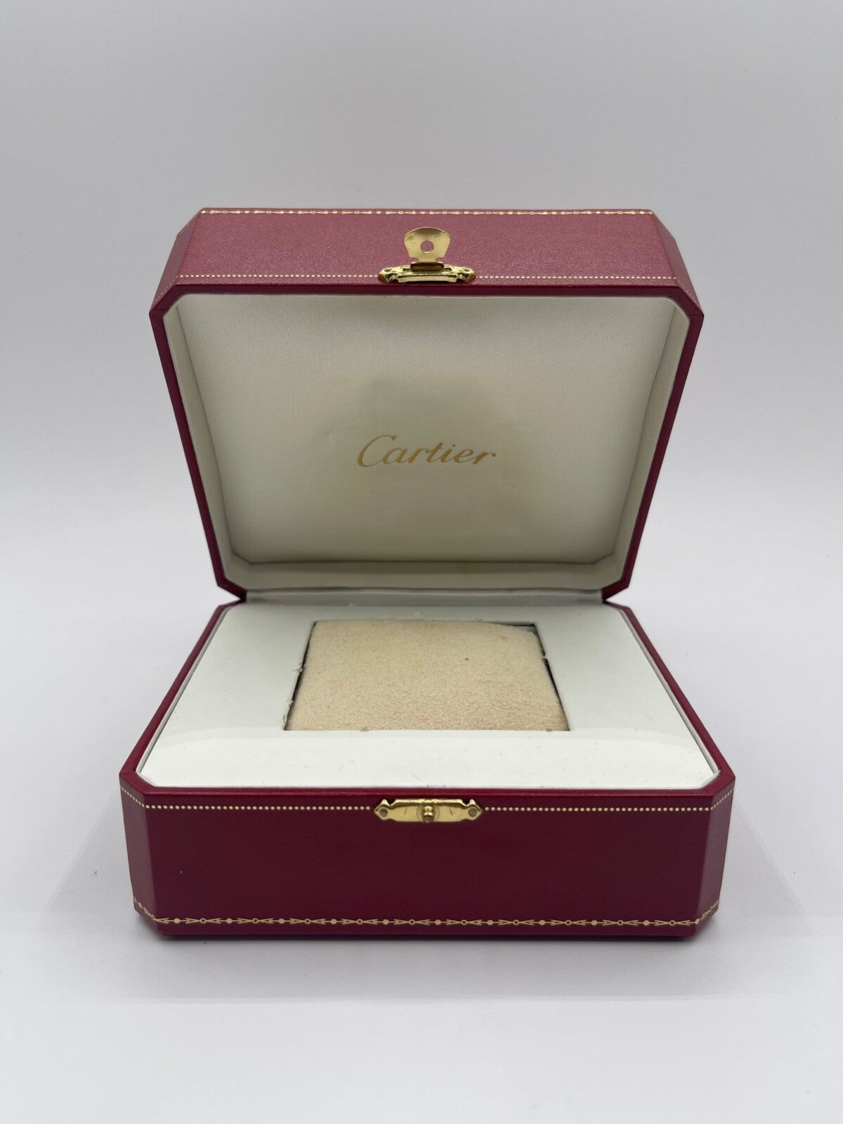 Cartier scatola watch box COWA 0043 + libretto istruzioni instructions booklet