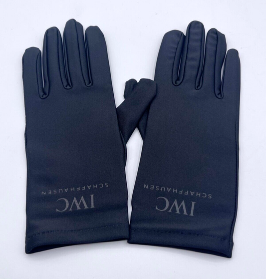 Iwc guanti orologiaio microfibra nero watchmaker gloves IWA64589 taglia S size