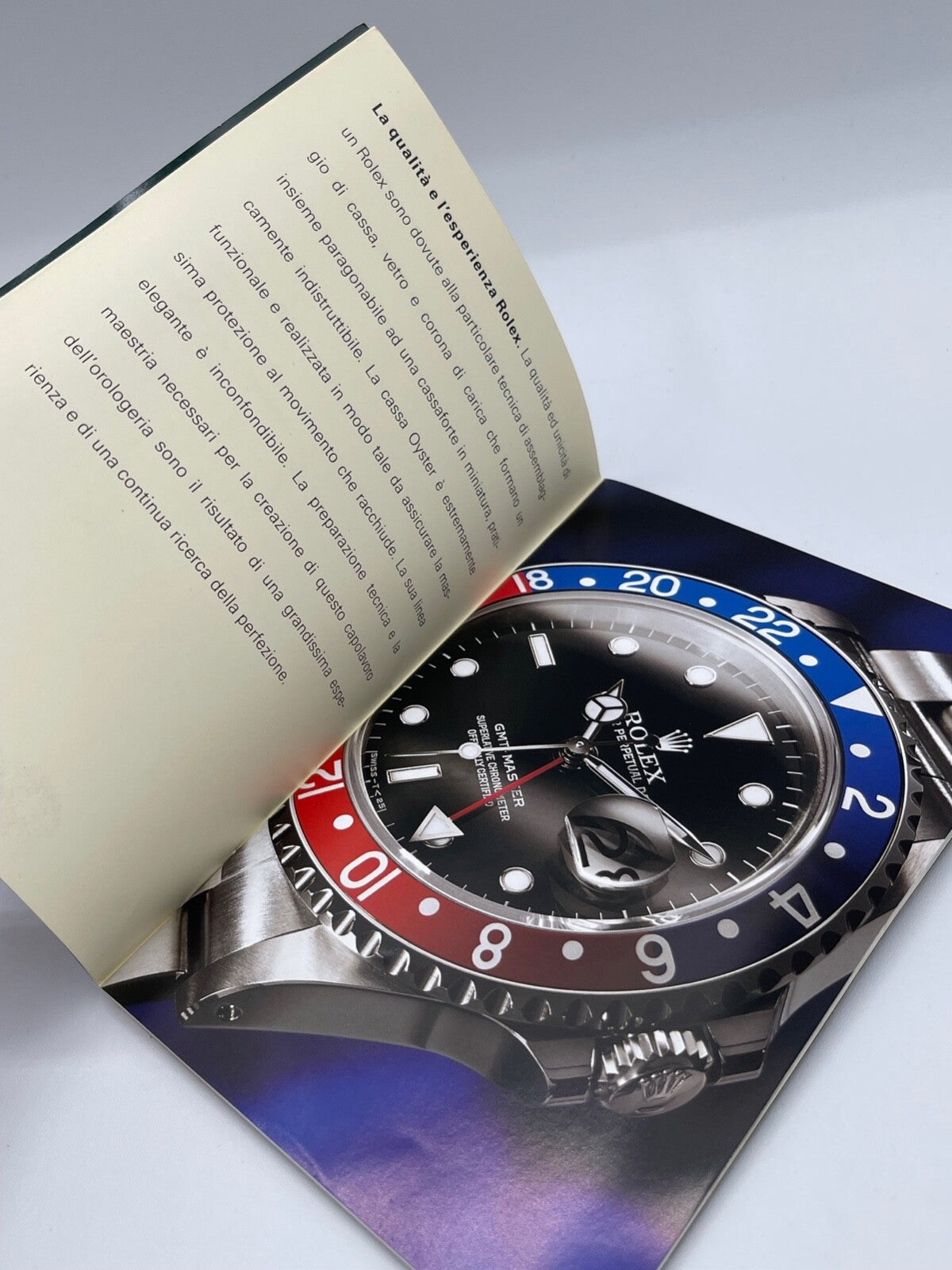 Rolex Oyster libretto orologio watch booklet anno 1999 italiano