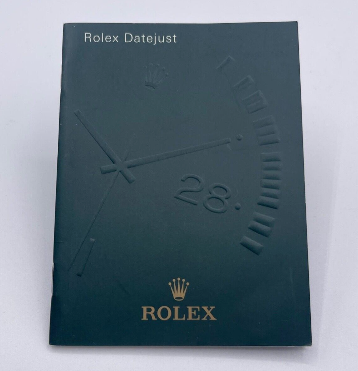Rolex Datejust libretto corredo orologio watch booklet anno 2004 francese