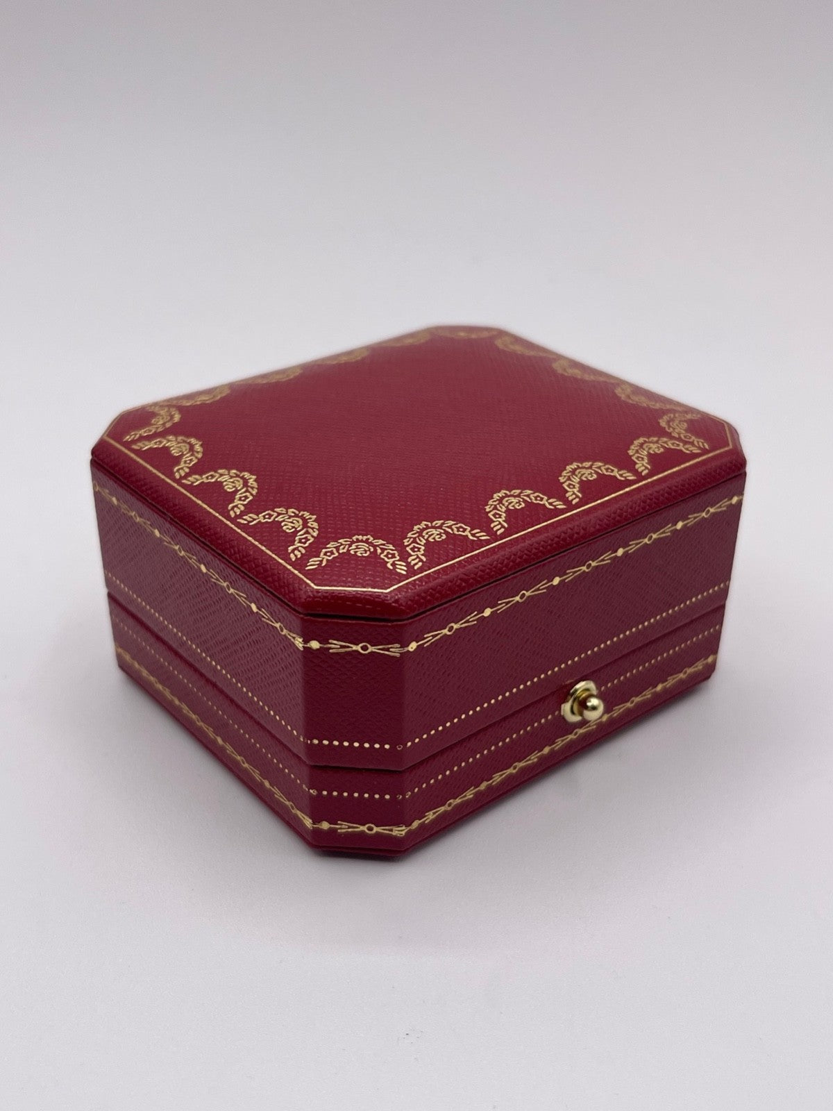 Cartier scatola orecchini earrings box ref CRCO000476 completa