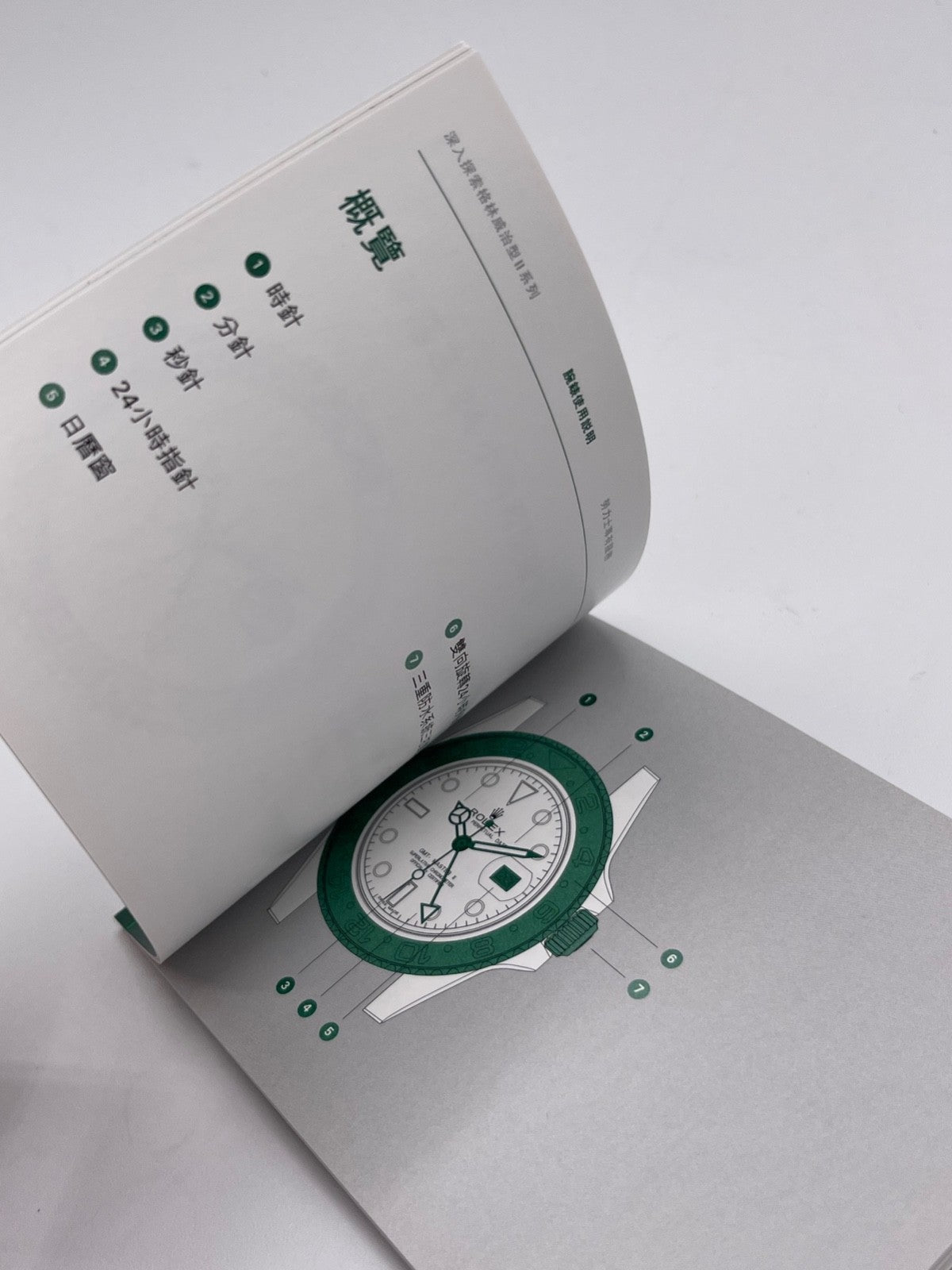 Rolex Gmt-Master II libretto corredo orologio watch booklet 4.2016 cinese
