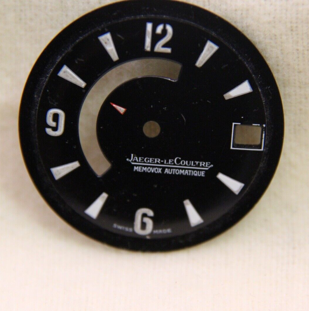 Jaeger LeCoultre memovox automatique quadrante dial nero 31mm