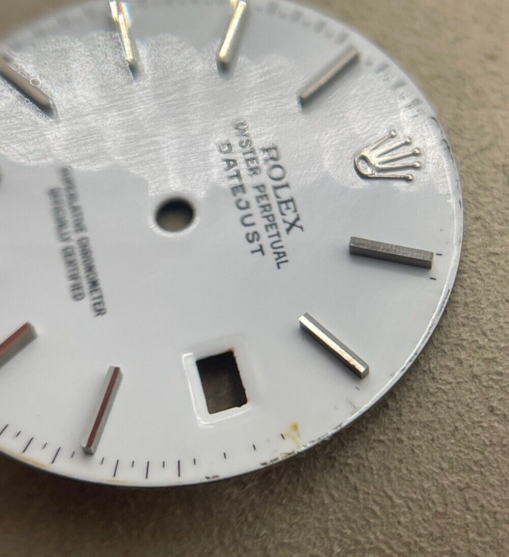 Rolex Datejust quadrante bianco white dial "T swiss made T" cal. 3135