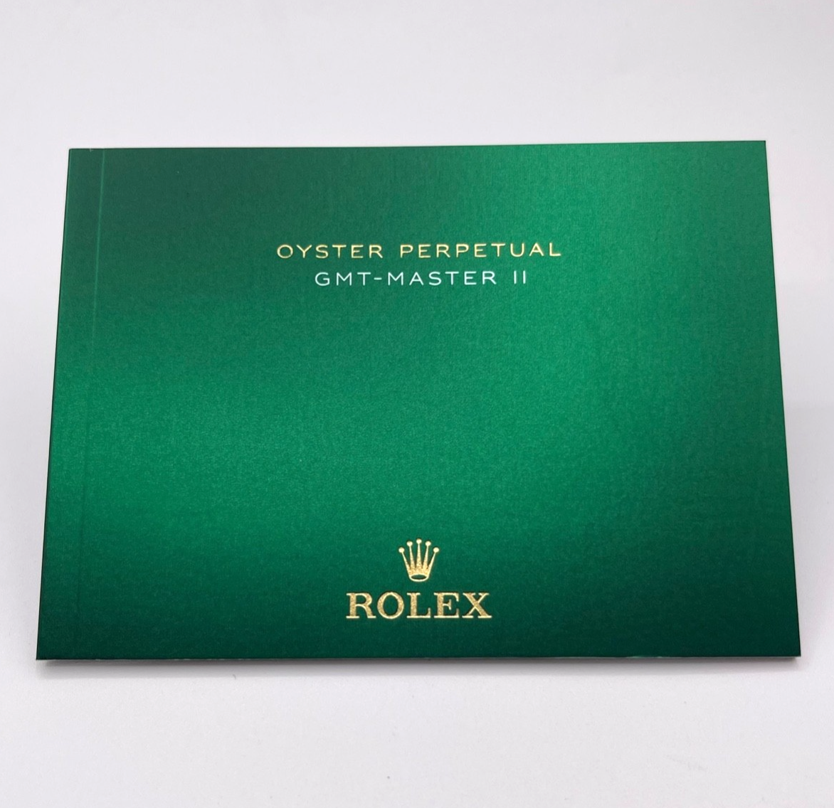Rolex Gmt-Master II libretto corredo orologio watch booklet 6.2024 italiano
