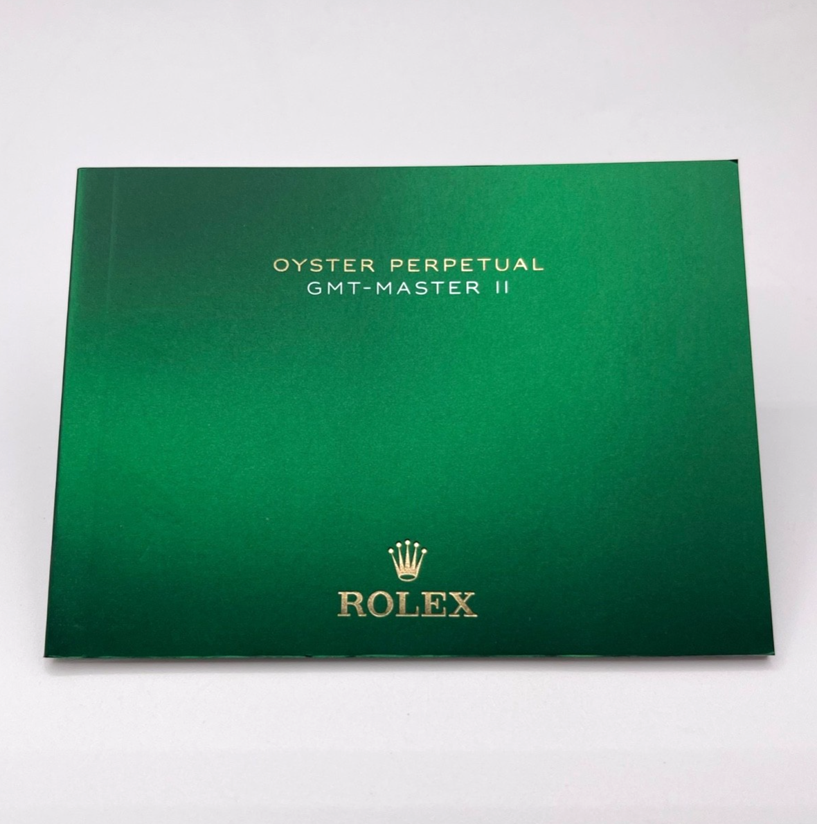 Rolex Gmt-Master II libretto corredo orologio watch booklet 1.2018 spagnolo