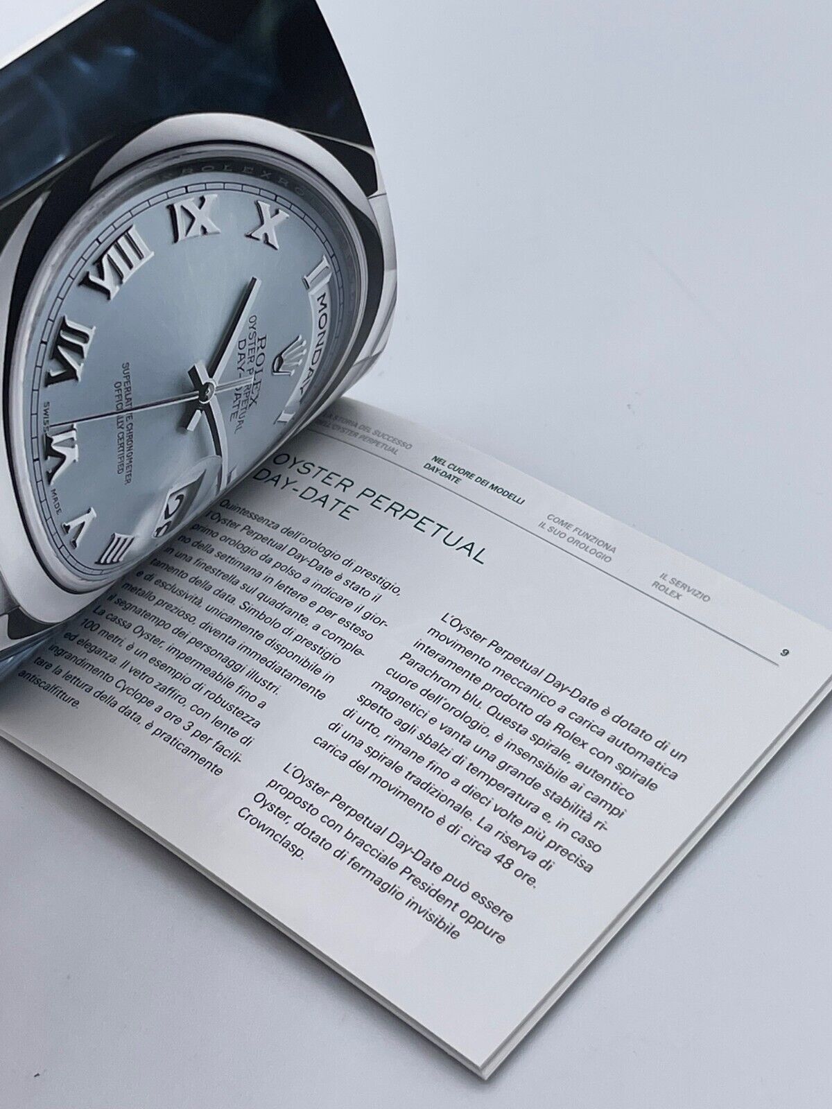 Rolex Day-Date D-D II 2 libretto corredo orologio italiano originale 1980 - 2012