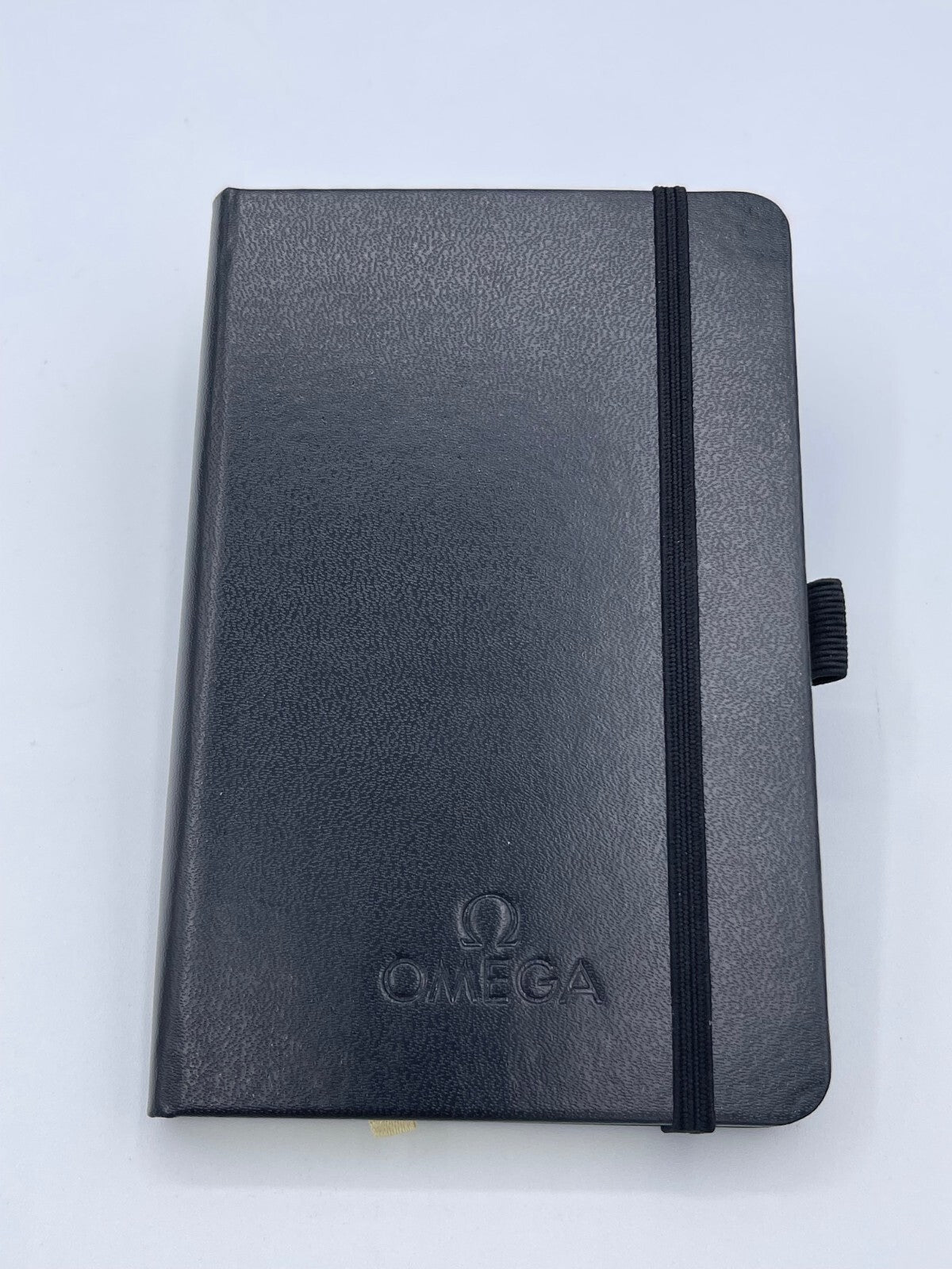 Omega agenda rubrica pelle nera black gadget ufficiale