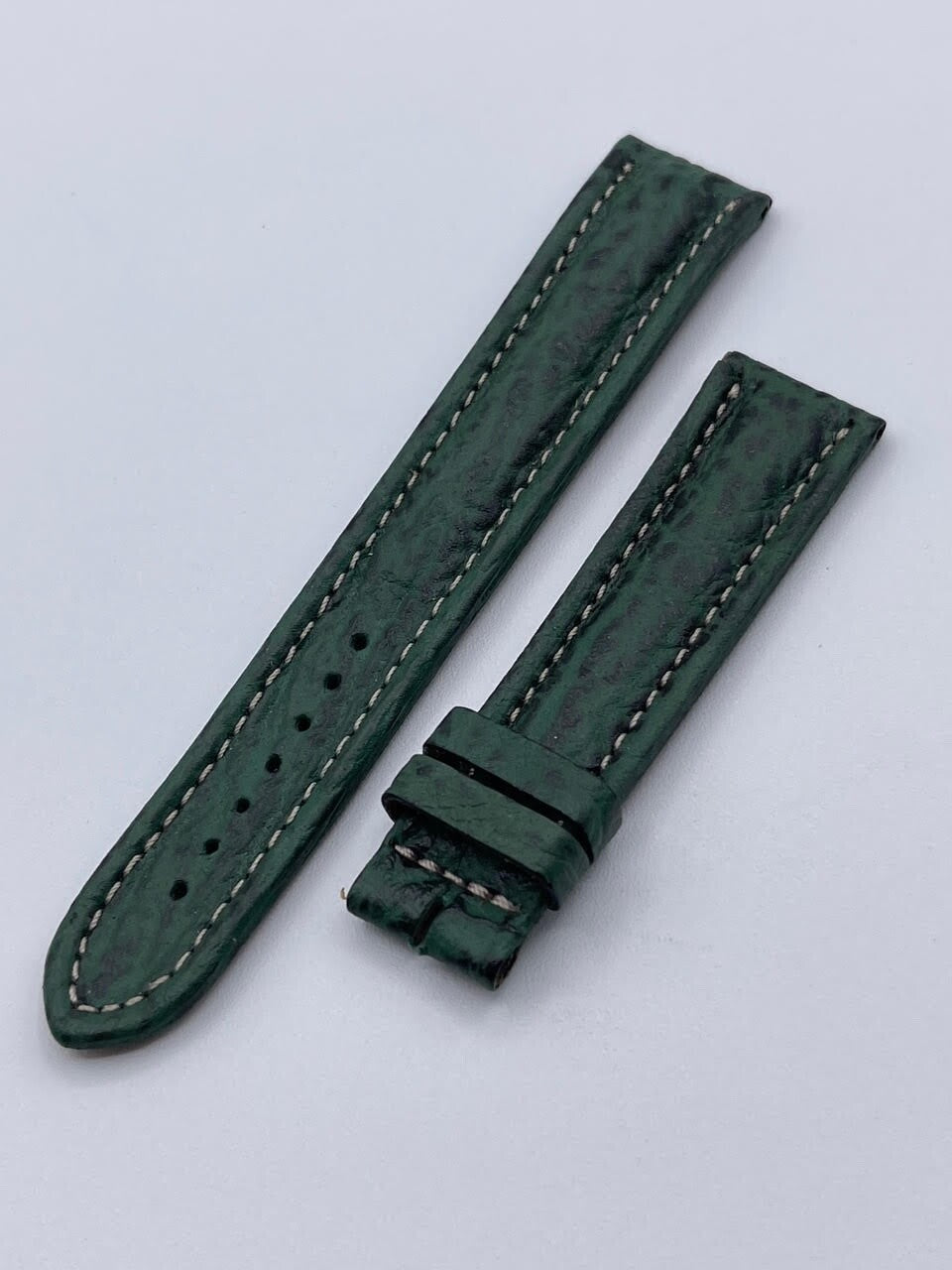 Breitling Navitimer Colt Superocean Transocean cinturino pelle verde 18/16 mm