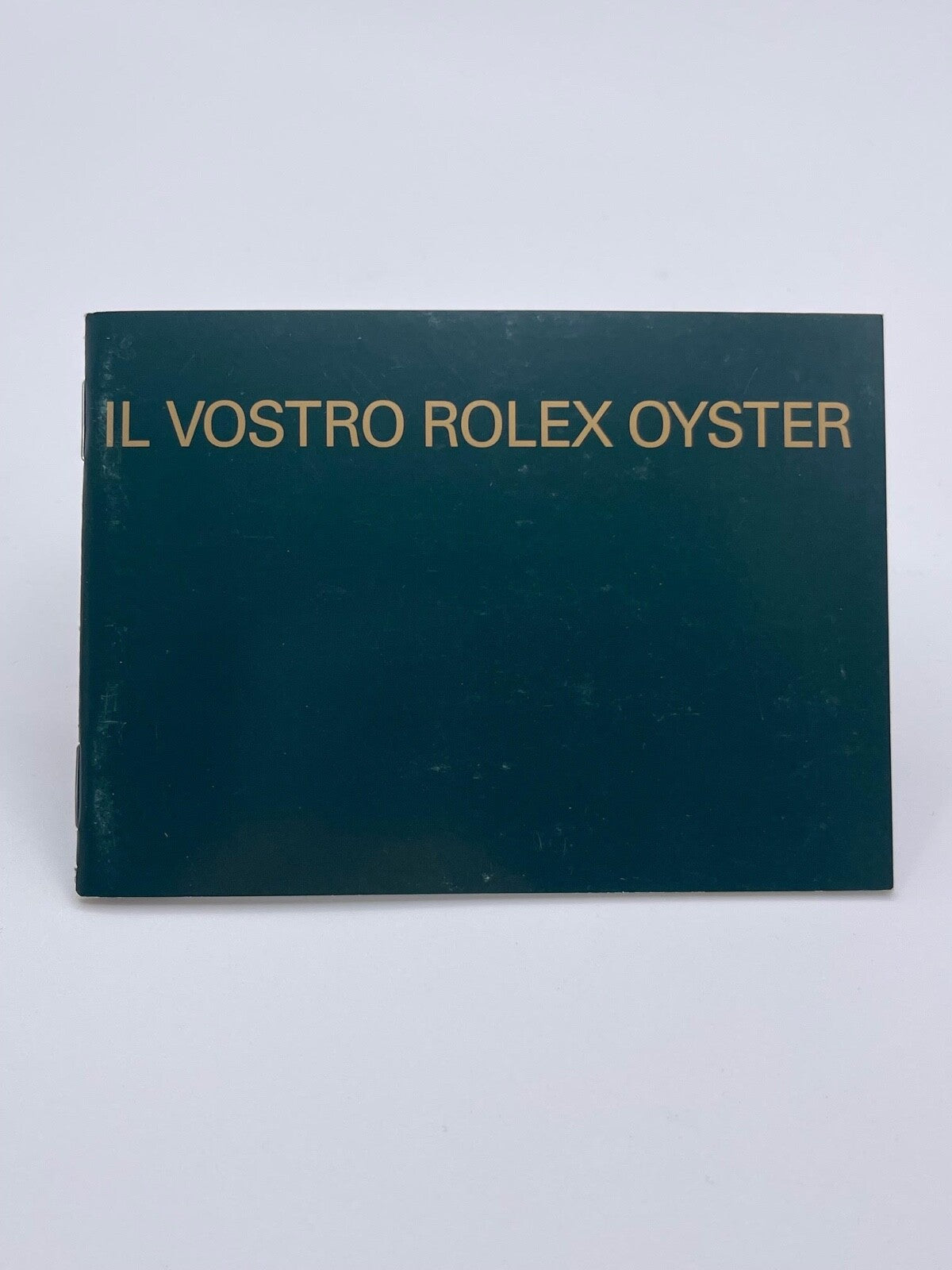Rolex libretto corredo orologio "il vostro Rolex Oyster" italiano 1980 - 2008