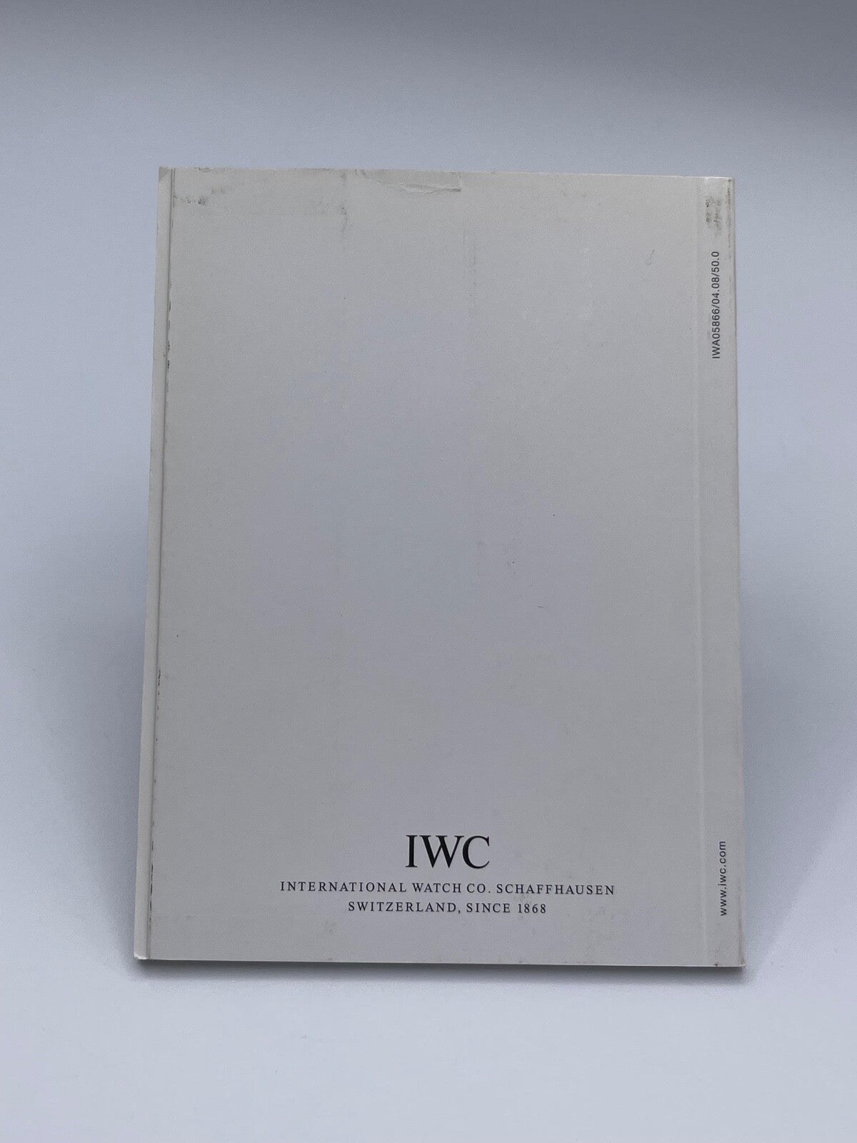 Iwc Pilot Aquatimer Ingenieur libretto garanzia guarantee service 2004 - 2011